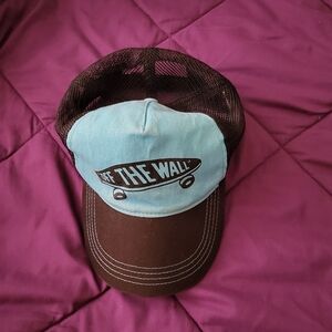 Black and Blue Trucker Hat